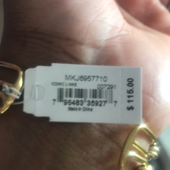 Micheal Kors Cuff Bangles with diamonds - Picture 6 of 6